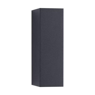 Luminosa Lighting Luminosa Orion Outdoor Up Down Wall Lamp Dark Anthracite Led 4W 161Lm Ip54 3000K from B&Q