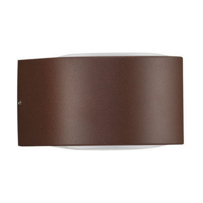Luminosa Lighting Luminosa Opera Outdoor Up Down Wall Lamp Corten Led 11W 950Lm Ip54 3000K from B&Q