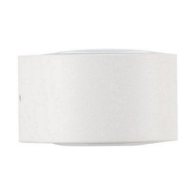 Luminosa Lighting Luminosa Opera Outdoor Up Down Wall Lamp Sandy White Led 11W 950Lm Ip54 3000K from B&Q
