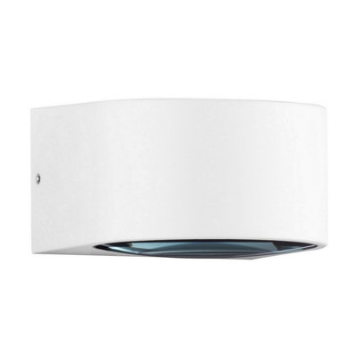 Luminosa Lighting Luminosa Opera Outdoor Wall Down Lamp Sandy White Led 6W 478Lm Ip54 3000K from B&Q
