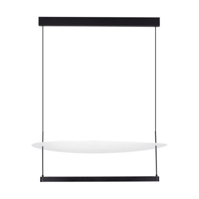 Luminosa Lighting Luminosa Diona 80Cm Integrated Led Pendant Ceiling Light Sandy BlackWhite Triac Dimmable Led 55W 3600Lm 2700K from B&Q