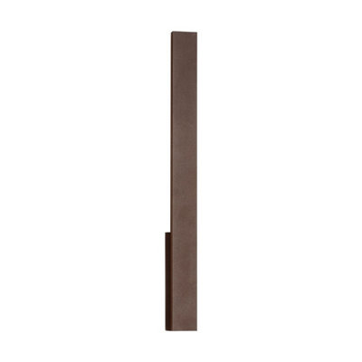 Luminosa Lighting Luminosa Isos Outdoor Modern Wall Lamp Corten Led 6W 517Lm Ip65 3000K from B&Q