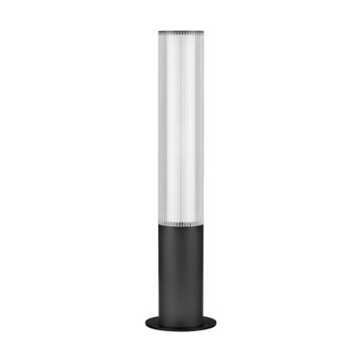 Luminosa Lighting Luminosa Iman Outdoor Bollard Sandy Black Led 18W 2054Lm Ip65 3000K from B&Q