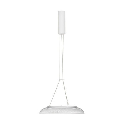 Luminosa Lighting Luminosa Mantle 40Cm Integrated Led Pendant Ceiling Light Sandy White Led 22W 1470Lm 3000K from B&Q