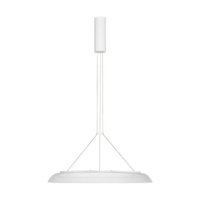 Luminosa Lighting Luminosa Mantle 60Cm Integrated Led Pendant Ceiling Light Sandy White Led 38W 2752Lm 3000K from B&Q