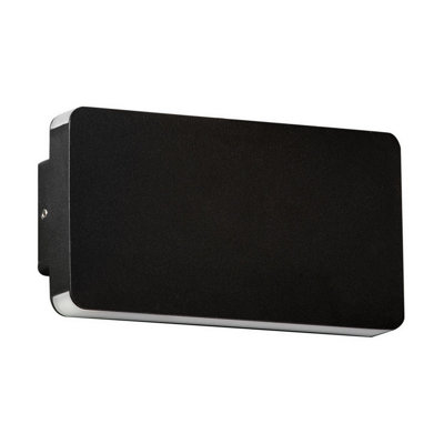Luminosa Lighting Luminosa Artu Outdoor Up Down Wall Lamp Dark Anthracite Led 10W 335Lm Ip65 3000K from B&Q