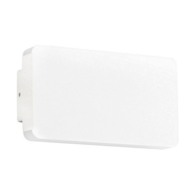 Luminosa Lighting Luminosa Artu Outdoor Up Down Wall Lamp Sandy White Led 10W 335Lm Ip65 3000K from B&Q