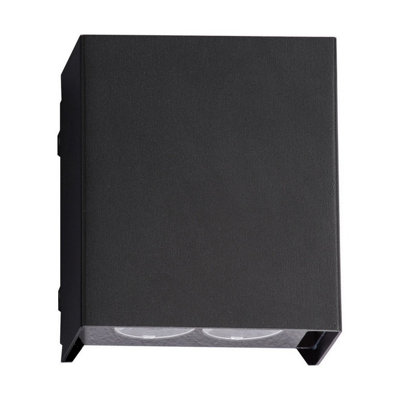 Luminosa Lighting Luminosa Elio Outdoor Up Down Wall Lamp Dark Anthracite Led 12W 1327Lm Ip65 3000K from B&Q