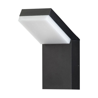 Luminosa Lighting Luminosa Farge Outdoor Wall Down Lamp Dark Anthracite Led 12W 703Lm Ip65 3000K from B&Q