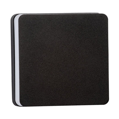 Luminosa Lighting Luminosa Oono Square Outdoor Modern Wall Lamp Dark Anthracite Led 11W 270Lm Ip65 3000K from B&Q