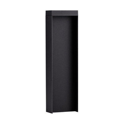 Luminosa Lighting Luminosa Alley Short Outdoor Bollard Dark Anthracite Led 8W 365Lm Ip65 3000K from B&Q