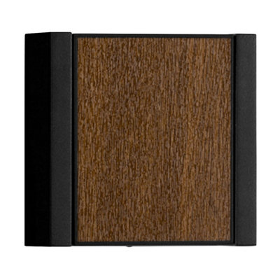 Luminosa Lighting Luminosa Kioo Outdoor Up Down Wall Lamp Sandy Black Led 10W 775Lm Ip65 3000K from B&Q