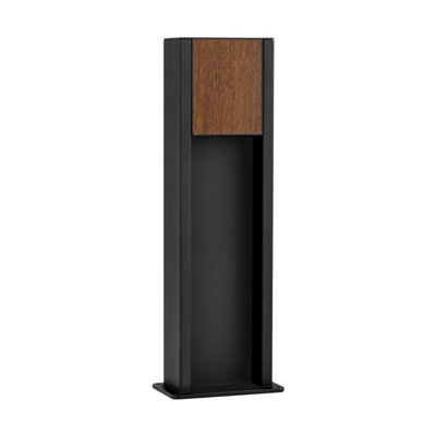 Luminosa Lighting Luminosa Kioo Outdoor Bollard Sandy Black Led 11W 464Lm Ip65 3000K from B&Q