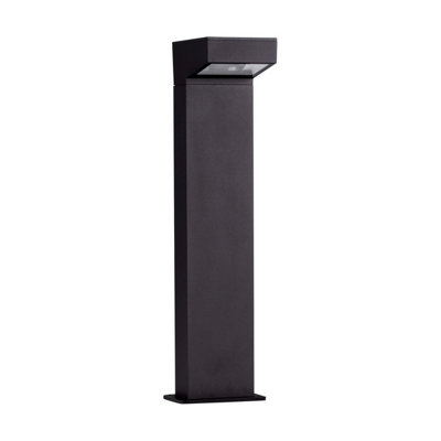 Luminosa Lighting Luminosa Rob Outdoor Bollard Sandy Black Led 11W 464Lm Ip65 3000K from B&Q