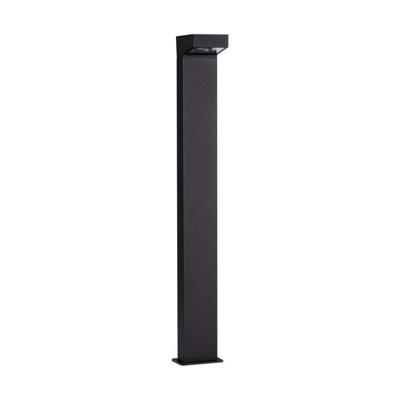 Luminosa Lighting Luminosa Rob Outdoor Bollard Sandy Black Led 13W 757Lm Ip65 3000K from B&Q