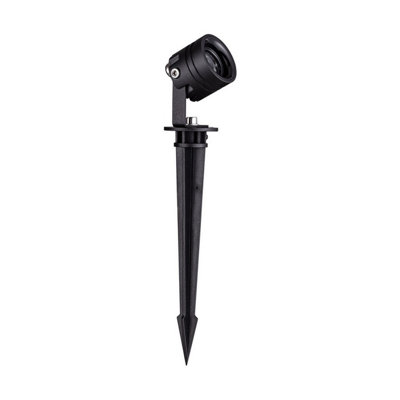 Luminosa Lighting Luminosa Sento Outdoor Spike Dark Anthracite Led 3W Dc 24V 135Lm Ip65 3000K from B&Q