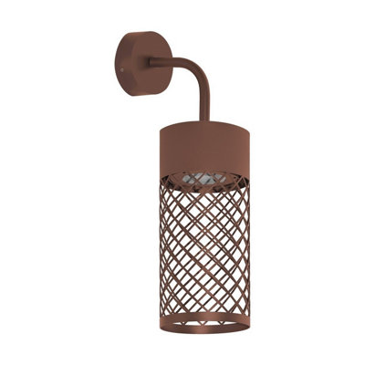 Luminosa Lighting Luminosa Motley Wall Lamp Corten Led 9W 395Lm Ip65 3000K from B&Q