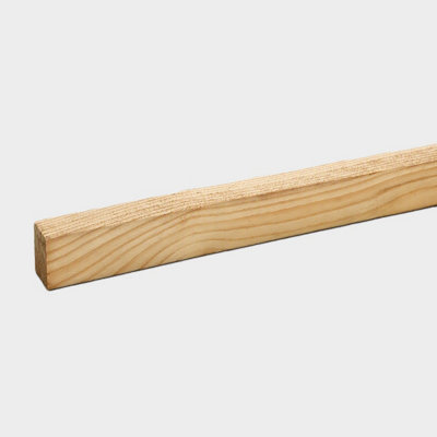 Shop sawn timber.