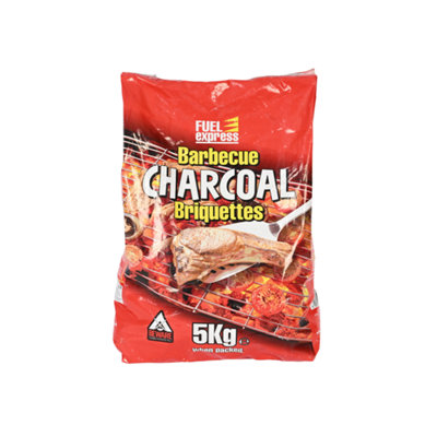 Fuel Express Barbecue Charcoal Briquettes 5Kg Bag from B&Q