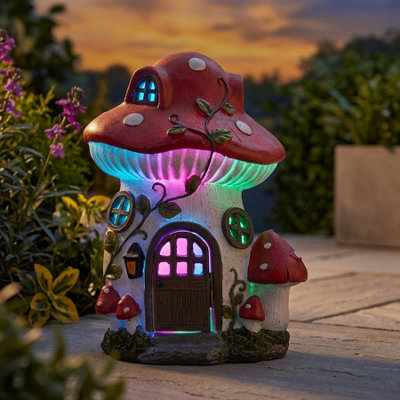  - Mush-Room Colour Changing Solar Garden Light