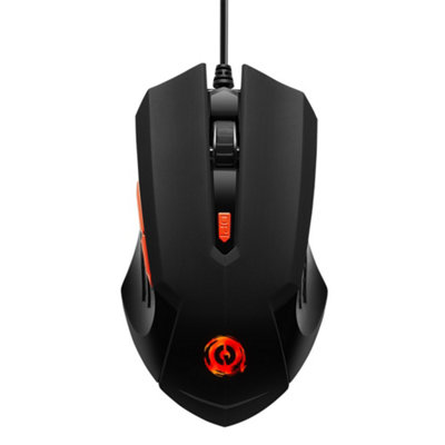 B&Q -  Mouse Star Raider Rgb 6Buttons Wired Gm-1 Black