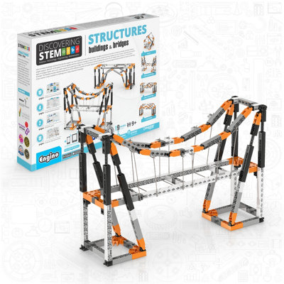 B&Q Engino Stem Structures Buildings & Bridges Construction Kit