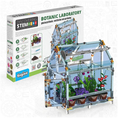 Engino Stem Botanic Laboratory Greenhouse Construction Kit from B&Q