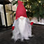 52cm Festive Gonk Cuddly Santa Indoor Christmas Plush Decoration in Spotty Hat