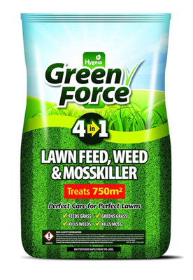  - Greenforce G 60015 4 In 1 Lawn Feed WeedMoss KillerGreen50 X 40 X 25 Cm