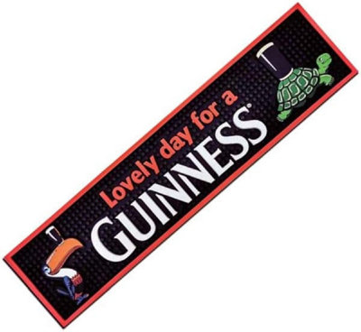 Guinness Multicolor Toucan Pvc Bar Mat - 50 X 12Cm - Image 6