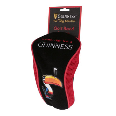 Guinness Unisex Black Toucan Golf Club Head Cover In - Image 6