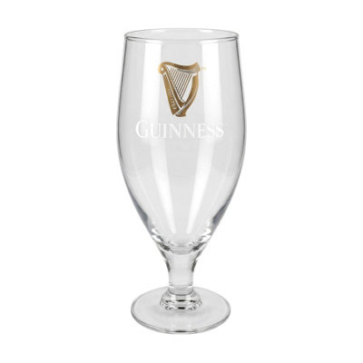 Guinness Unisex Clear Stemmed Pint Glass In - Image 8