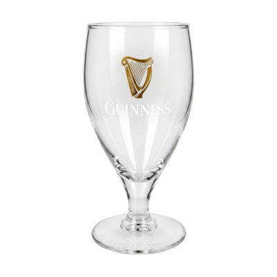 Guinness Unisex Clear Stemmed Half Pint Glass In - Image 8