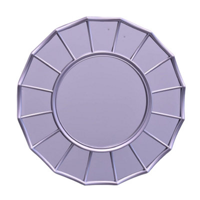 60Cm Round Wall Mirror The Unique Arch Border from B&Q