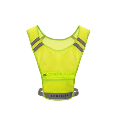 Bodylite Gear Led Reflective Neon Running Vest from B&Q