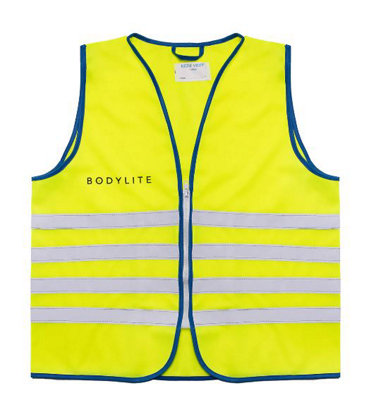 B&Q -  Bodylite Kids Reflective Vest Neon Yellow Large