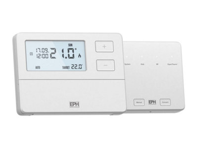 EphCp4 V2 Opentherm Programmable Rf Thermostat from B&Q