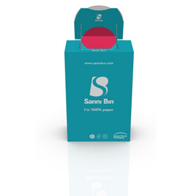 Sanni Shoo Feminine Hygiene Sanitary Waste Disposal Bin (Pack Of 10) from B&Q