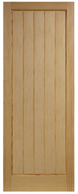 Fortia Unglazed Cottage Clear Pine Veneer Internal Timber Door(H)1981mm (W)838mm (T)35mm from B&Q