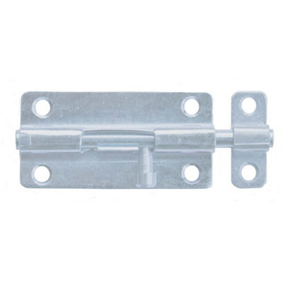 Blooma Zinc-Plated Steel Barrel Door Bolt (L)102mm (W)15mm from B&Q