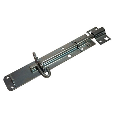 Blooma Zinc-Plated Steel Deadbolt Brenton Gate Bolt(L)204mm from B&Q