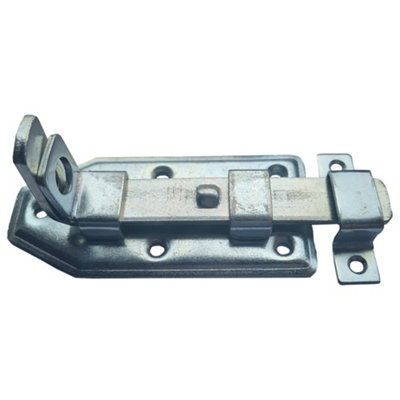 Blooma Zinc-Plated Steel Deadbolt Brenton Gate Bolt(L)120mm from B&Q
