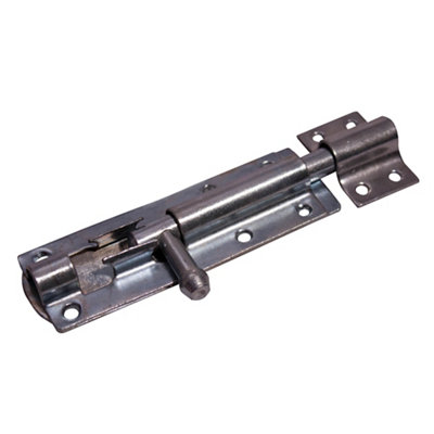 Blooma Zinc-Plated Steel Deadbolt Barrel Gate Bolt(L)102mm from B&Q