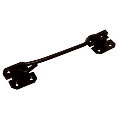 Blooma Black Steel Cabin Hook(L)152mm from B&Q