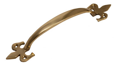Blooma Black Gate Pull Handle from B&Q