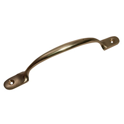 Blooma Brass Gate Pull Handle (L)152mm from B&Q