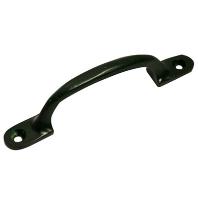 Blooma Green Steel Gate Pull Handle (L)102mm from B&Q