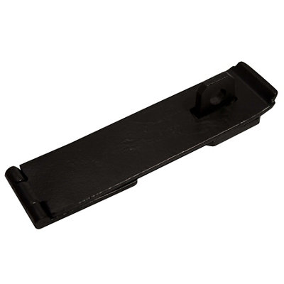 Blooma Black Iron Hasp & Staple(L)152mm (W)40mm from B&Q