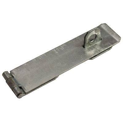 Blooma Galvanised Steel Hasp & Staple(L)152mm (W)40mm from B&Q