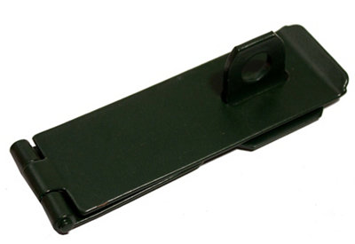 Blooma Green Powder-Coated Steel Hasp & Staple(L)152mm from B&Q